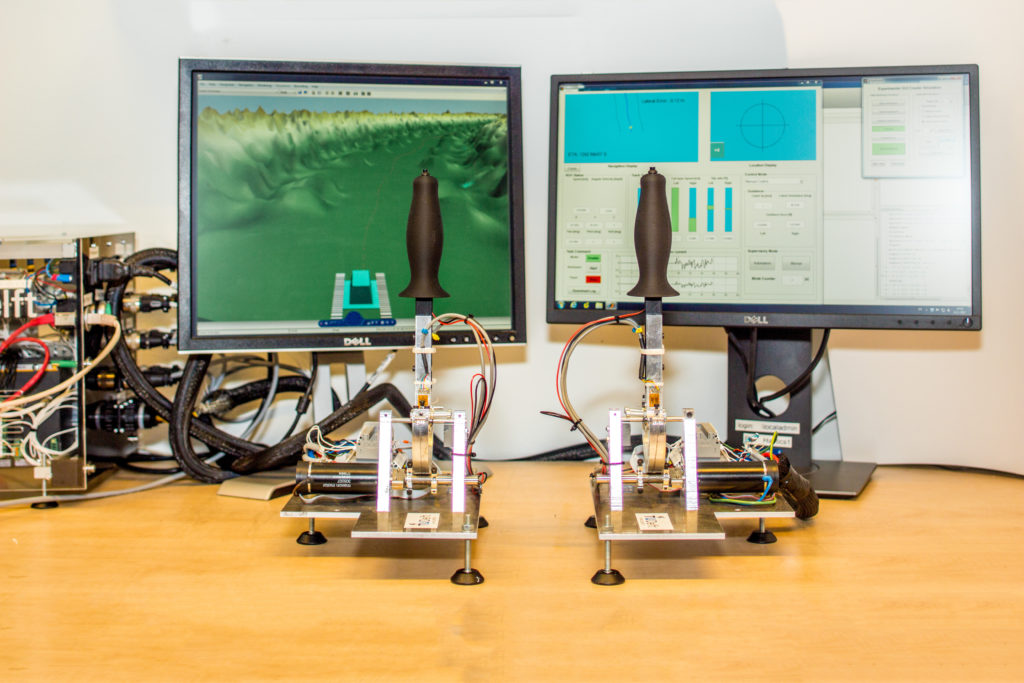 “Gemini” – dual 1 DOF master devices | Delft Haptics Lab